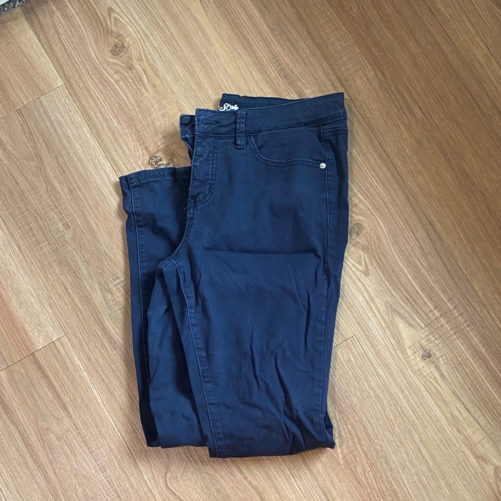 Signature Studio Blue Straight Leg Jeans